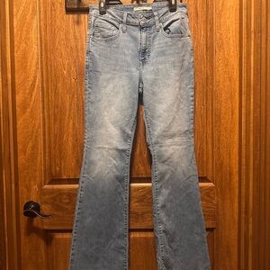 Levi's Light Blue Wide Leg Flare Jeans